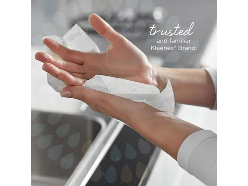 Handdoek Kleenex Ultra i-vouw 3-laags 21,5x31,8cm wit 15x96stuks 6710