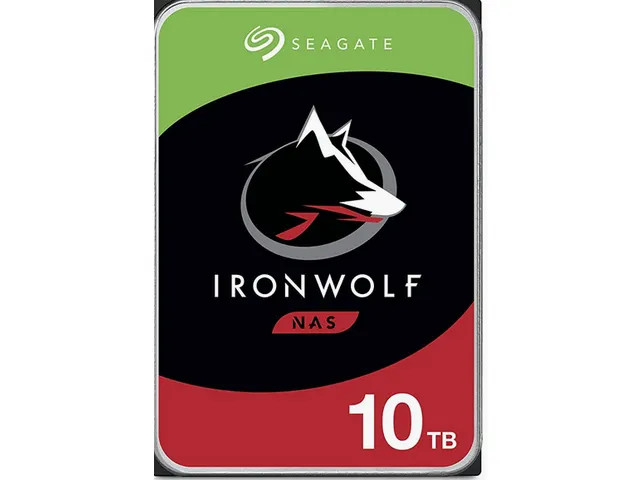 Seagate IronWolf ST10000VN000, 10 TB, 7200 RPM, 256 MB, 3.5 inch, SATA