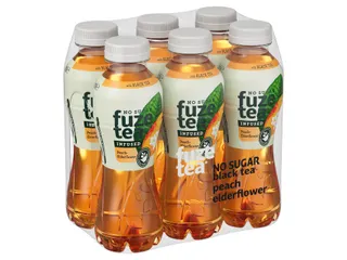 Frisdrank Fuze Tea peach elderflow suikervrij 400ml - 3