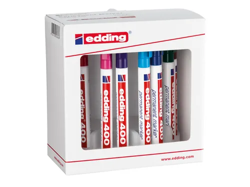 Viltstift edding 400 rond 1mm assorti