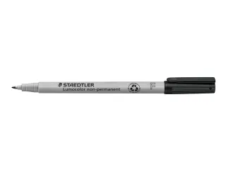 Viltstift Staedtler OHP Lumocolor 316 F Non Permanent Zwart 0.6mm - 3