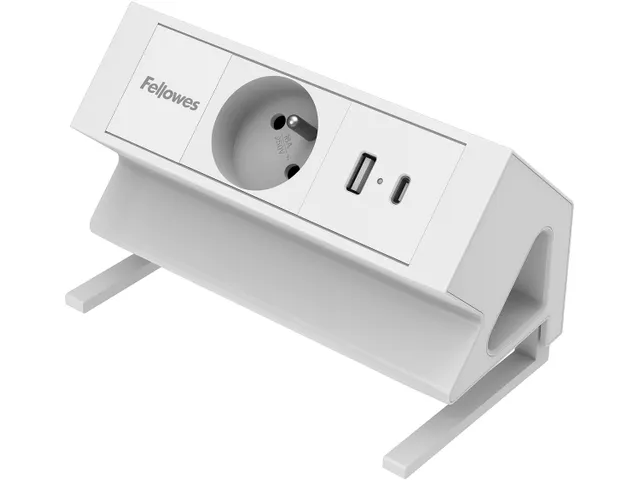 contactdoos Power Desk wit voor België