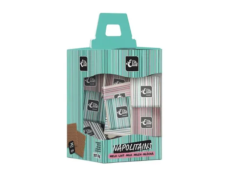 Chocolade Elite Napolitains melk doos 75 stuks