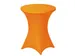 Tafelrok BRASQ voor statafel 80cm oranje