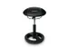 Tabouret Bascule Assise Similicuir/Polyester Noir 440-570x385mm
