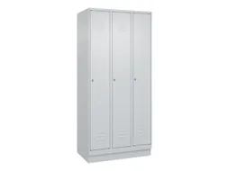 locker voor scheiding van kleding,HxBxD 1950x900x500mm,3vak