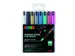 Verfstift Posca PC1MR Extra Fijne punt 0,7mm Metallic 8 stuks assorti
