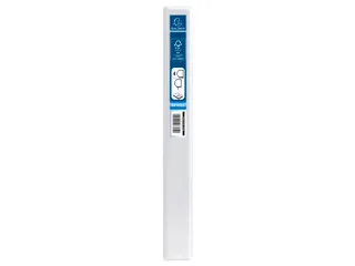 Ringmap A4 Maxi Kreacover Pp Personaliseerbaar 4 D-ringen 16mm Wit - 4