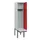 locker met bank,HxBxD 1950x400x815mm,1vak,vak B 400mm,cilinderslot