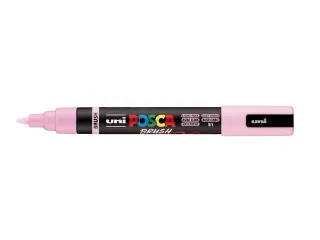 Paintmarker Uni POSCA PC-5BR brushpunt M lichtroze - 2