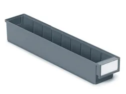 stellingbak,HxBxD 82x92x500mm,PP,grijs