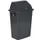 afvalbak,60l,HxBxD 735x460x333mm,wandmontage,romp PP grijs