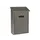 Brievenbus Berlin Inox met naamplaatje incl. 2 sleutels 36.5x27x10cm