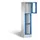Lockerkast 1800x420x500mm 1x3 vakken Cilinderslot, Sokkel, RAL5010