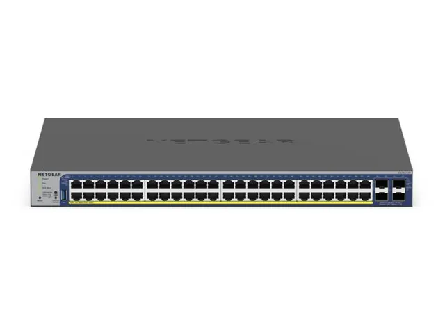 NETGEAR GS752TXP, Managed, L2/L3/L4, 10G Ethernet (100/1000/10000), Fu