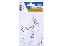 Hanghaakje Herma 5752 30mm Gegomd 10 stuks