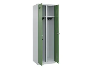 locker voor scheiding van kleding,HxBxD 1850x600x500mm,2vak - 1