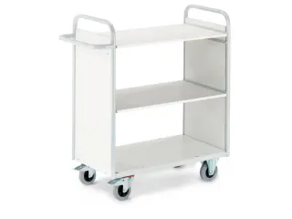 Dossierwagen Draagvermogen 150kg H 1070mm Ral7035 - 1