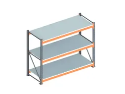 Breedvakstelling Basisveld 2200x2870x1100mm 3 Stalen Legborden 2400kg