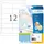 HERMA 8628 Premium etiketten A4 97x42,3mm Wit 120 stuks