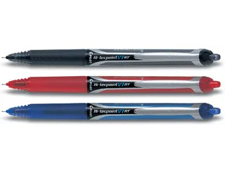 Rollerpen Pilot Hi-Tecpoint V7 RT 0.7mm Medium punt Zwart - 2