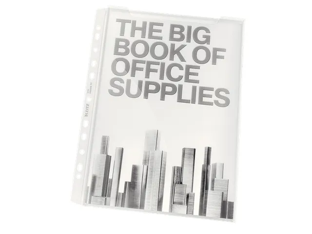 harmonica showtas A4 PP 11-gaats 0.18mm generfd, pak van 5 stuks