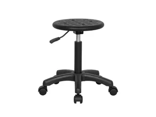 Tarente Werkstoel Tabouret Zwart - 1