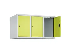 opzetkast,v. locker,3vak.,vak B 300mm,HxBxD 500x900x500mm,cilinderslot