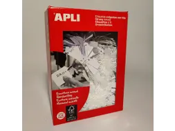 Apli 384 Draadetiketten 9x24mm Wit, doos 1000 stuks