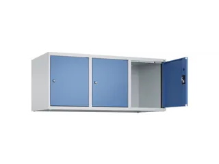 opzetkast,v. locker,3vak.,vak B 400mm,HxBxD 500x1200x500mm - 1