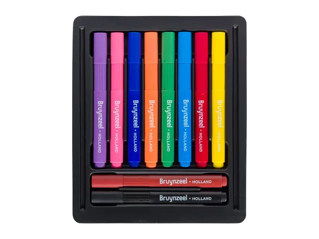 Feutre Bruynzeel Kids Triple set 10 couleurs