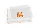 DURABLE waterbestendige infohoes A4 met kabelbinders