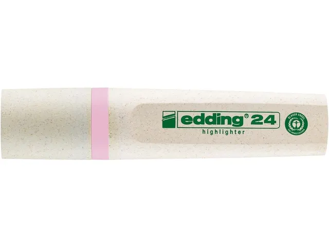 Markeerstift edding 24 EcoLine pastel roze