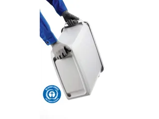 Afvalcontainer DURABIN ECO 60 Liter Rechthoekig Grijs - 6