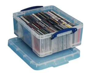 Opbergdoos 18 Liter Transparant Cd/dvd Groot - 3