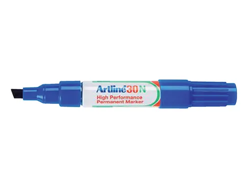 Viltstift Artline 30 schuin 2-5mm blauw