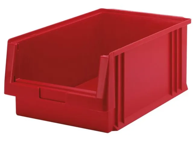 Zichtbak Eco Hxbxd 200x315x500/465mm Pp Rood