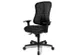 Siège Bureau Pivotant Assise Noir Dossier Maille Noir