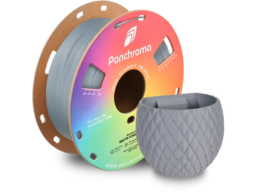 PLA Matte 1,75mm grijs 1kg Panchroma 3D Filament