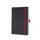 Weekagenda Conceptum A5 2027 (NL/FR/EN/DU) zwart-red Hardcover