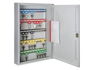Sleutelkast Hxbxd 550X380X80Mm 50Haakjes 1Deur Ral7035 - 1