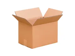 Boîte américaine pliable Double cannelure BC Brun 350x220x200mm 10pc