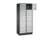 armoire multicases grand volume,HxlxP 1950x820x500mm,2x5compartiments