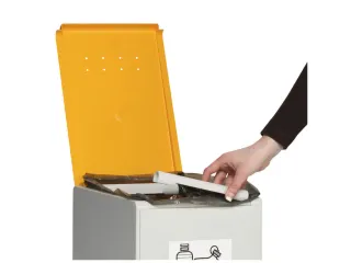 Deksel Voor Afvalverzamelaar 40 Liter Geel - 1