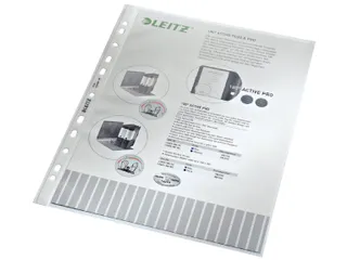 Showtas Leitz 4704 A4 11-gaats PP 0.10mm generfd - 1