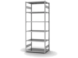magazijnstelling,grondveld,HxBxD 2500x1060x635mm,vakl. 140kg - 2