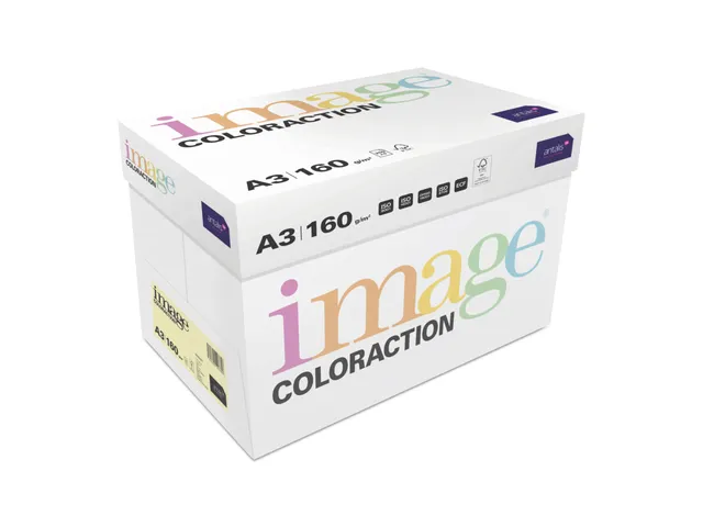 Papier copieur Desert Jaune clair A3 160g 250 feuilles