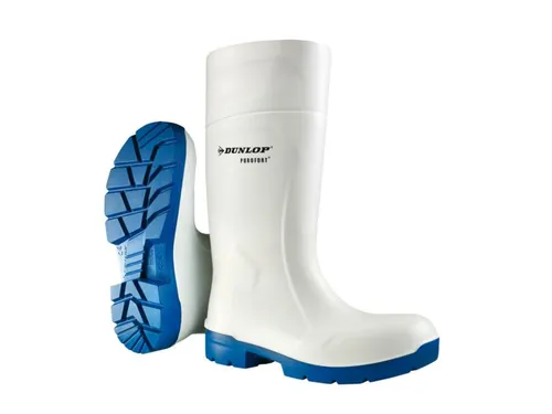 Purofort FoodPro Multigrip laars wit DA60131 blauwe zool maat 37