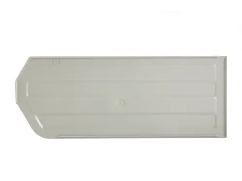 lengtewand,v. magazijnbak,PP,grijs
