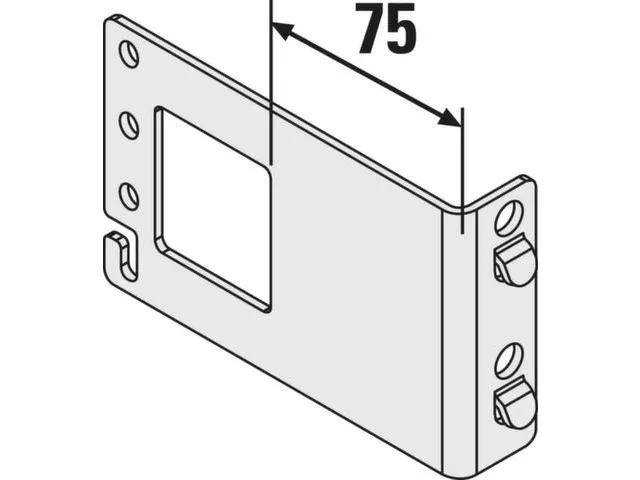 Houder V. Gaasachterwand,V. Palletstelling,Aanbouw Links